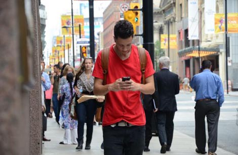 Distracted walking: A serious issue for you, not me